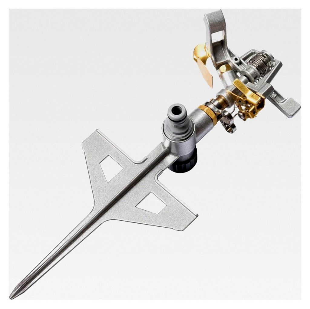 Pulsationssprenger Professionell Gartensprinkler Aus Metall Für Rasen Blumen Pflanzen Stufenregulierung