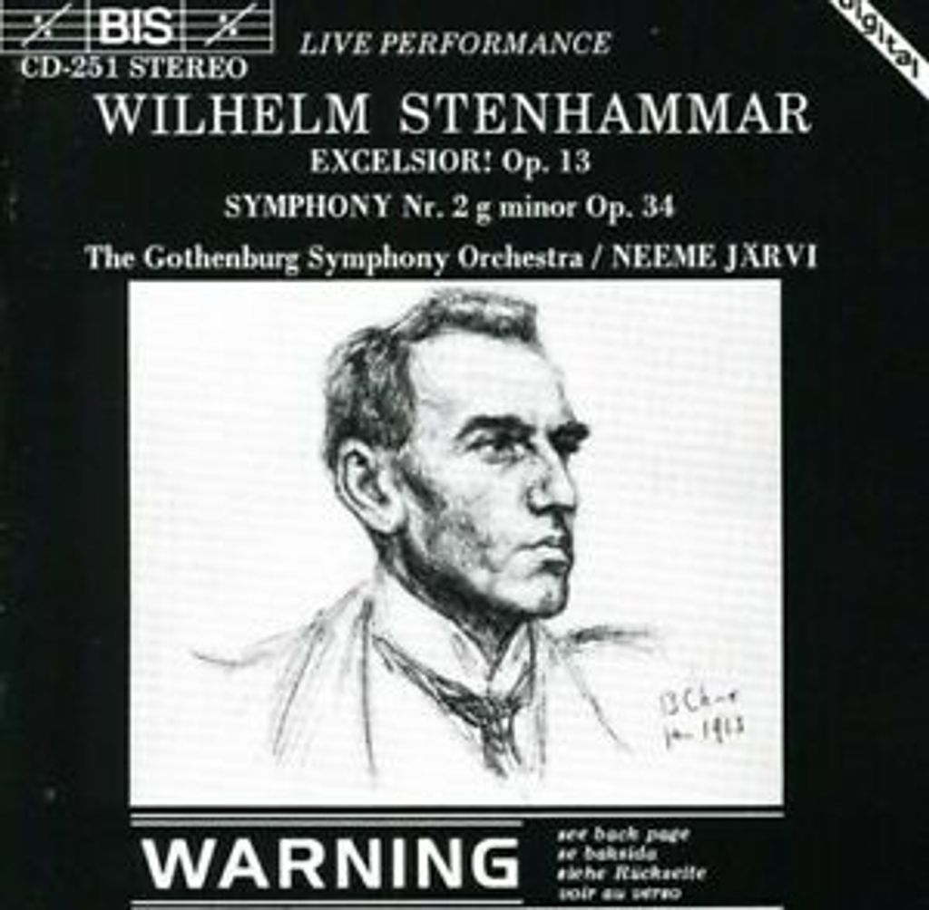 Excelsior/symphony No.2 (Jarvi, Goteborgs Symfoniker) CD (1995)