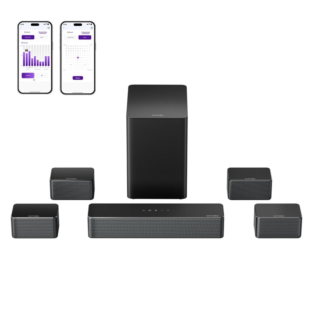 ULTIMEA 7.1 Virtueller Surround Sound System für TV, Produktbild 