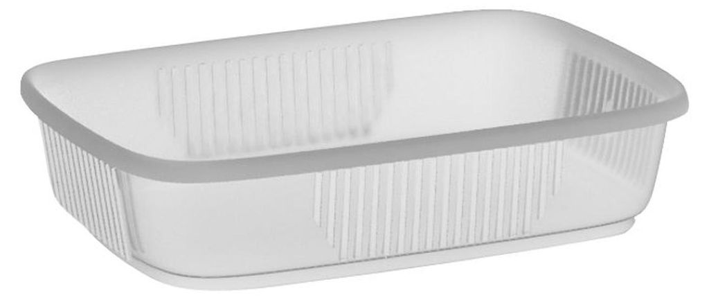 1000x Rechteckbecher klar 125 ml (PP)