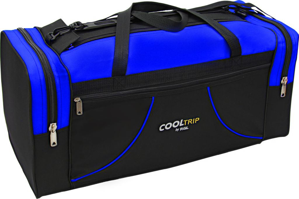 RGL 22B 88L Reisetasche, Weekener, Duffelbag, Sporttasche, Schultergurt Grösse: 88L Farbe: Schwarz-Blau