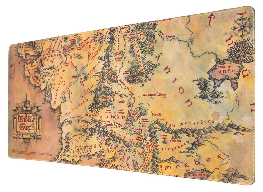 The Lord of the Rings gaming desk mat Produktbild 