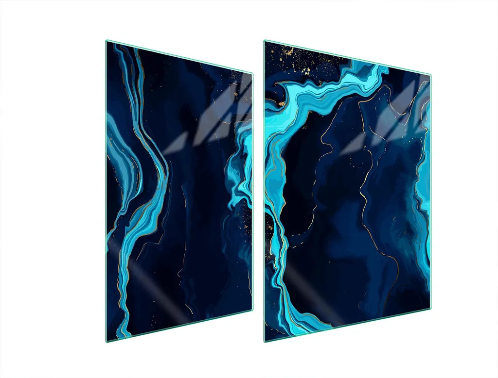 Vetro Protettivo 70x52 Effetto Marmo | Eleganza per la tua Cucina