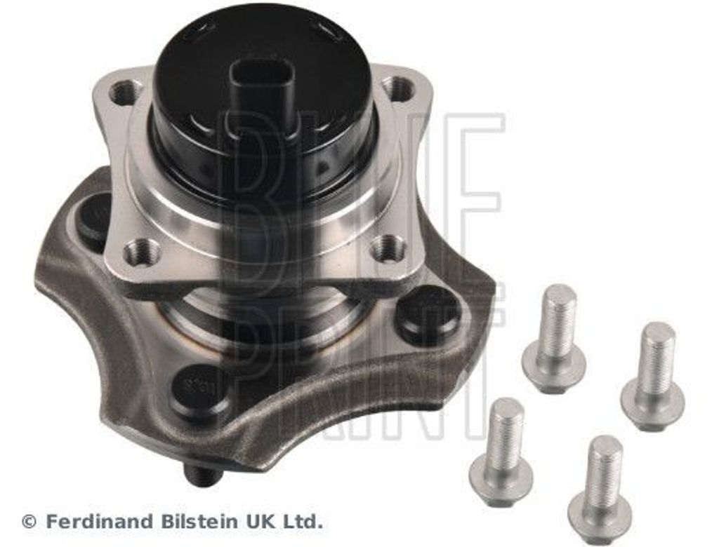 BLUE PRINT Radlagersatz Hinten Links Hinten Rechts für TOYOTA COROLLA Verso (ZER, ZZE12, R1) Schrägkugellager 74mm ADBP820060