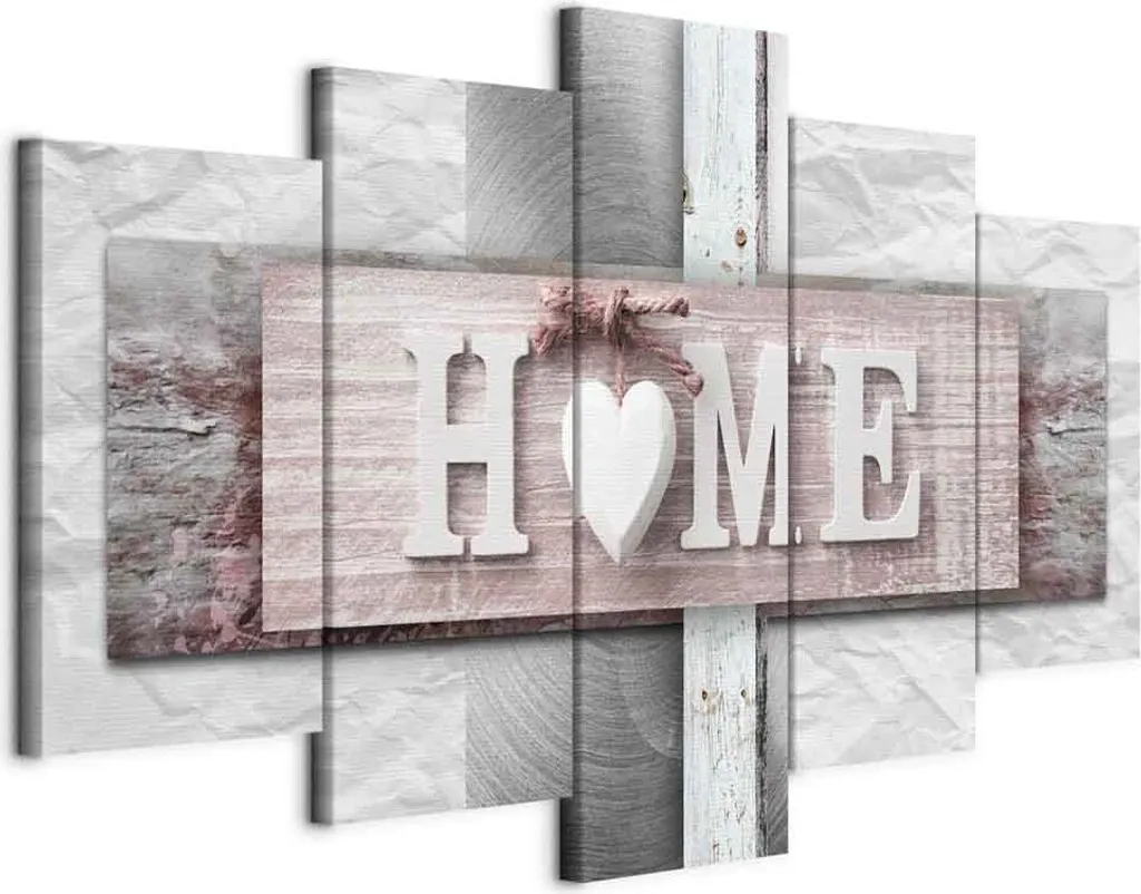 Arte su Tela Casa Eclettismo 100x50 - Quadro Italiano Moderno