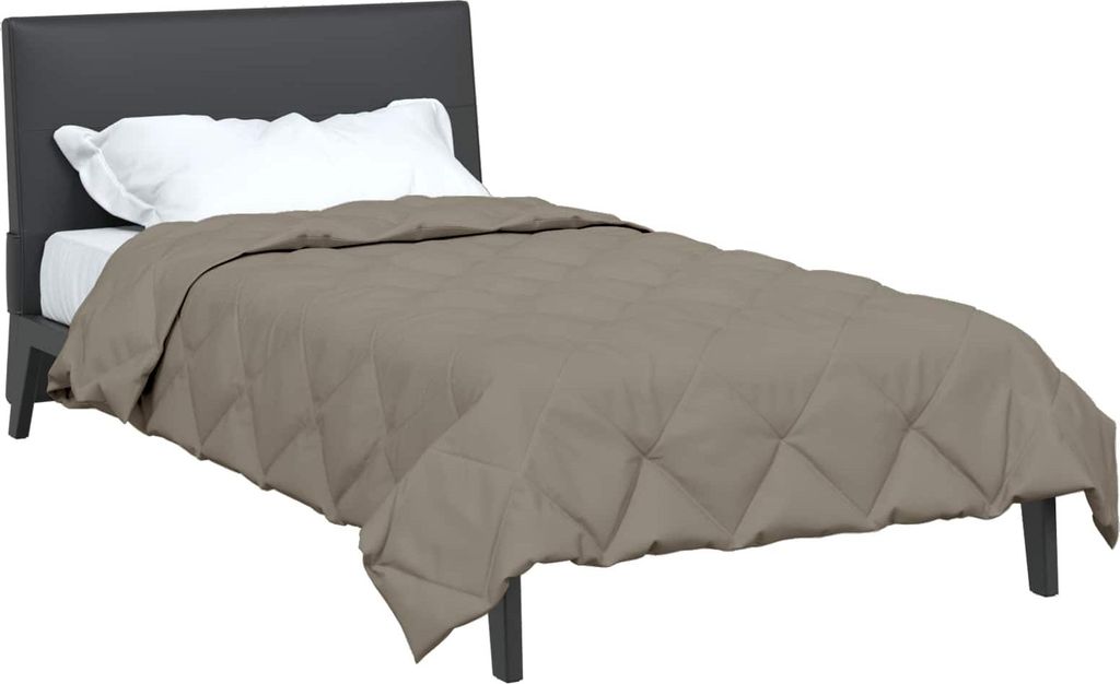 "SALE 2026"Bettwäschen - Hellgrau Ganzjahresbettdecke Hellgrau 220x140cm Mikrofaser Stabli Möbel5988551