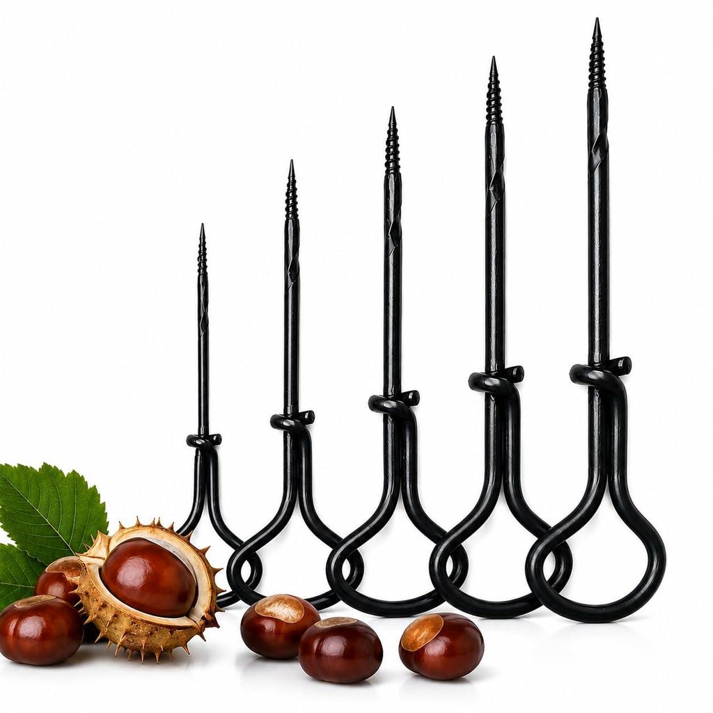 Kastanienbohrer Set – Bastelwerkzeug für Kastanien, Produktbild 