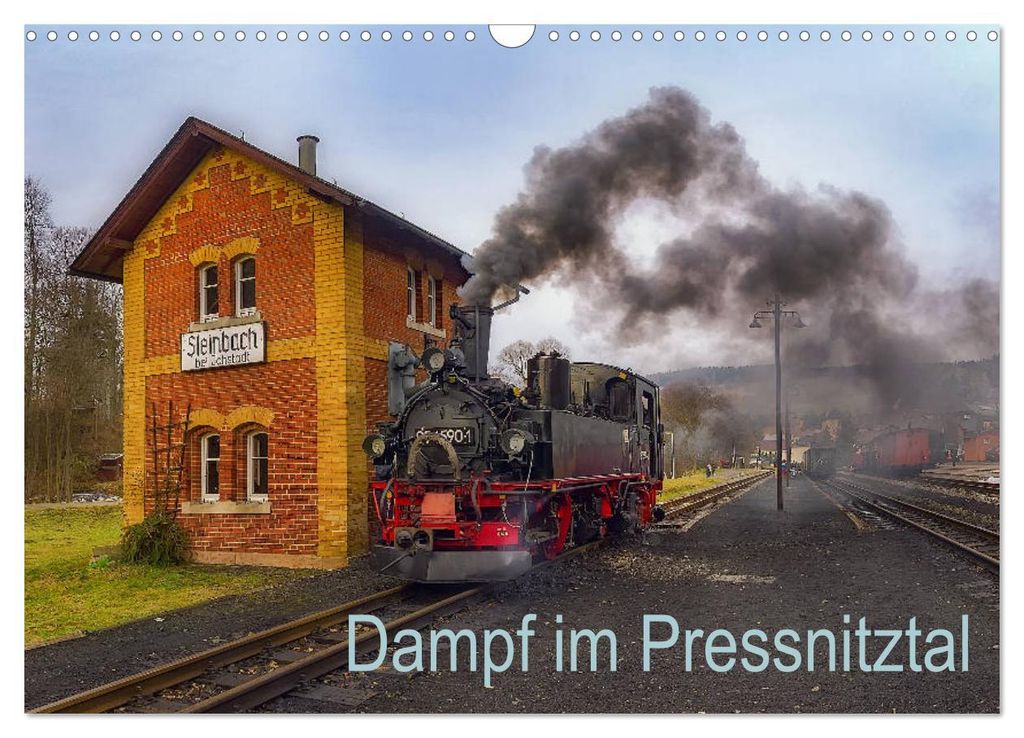 Dampf im Pressnitztal (Wandkalender 2027 DIN A3 quer), CALVENDO Monatskalender