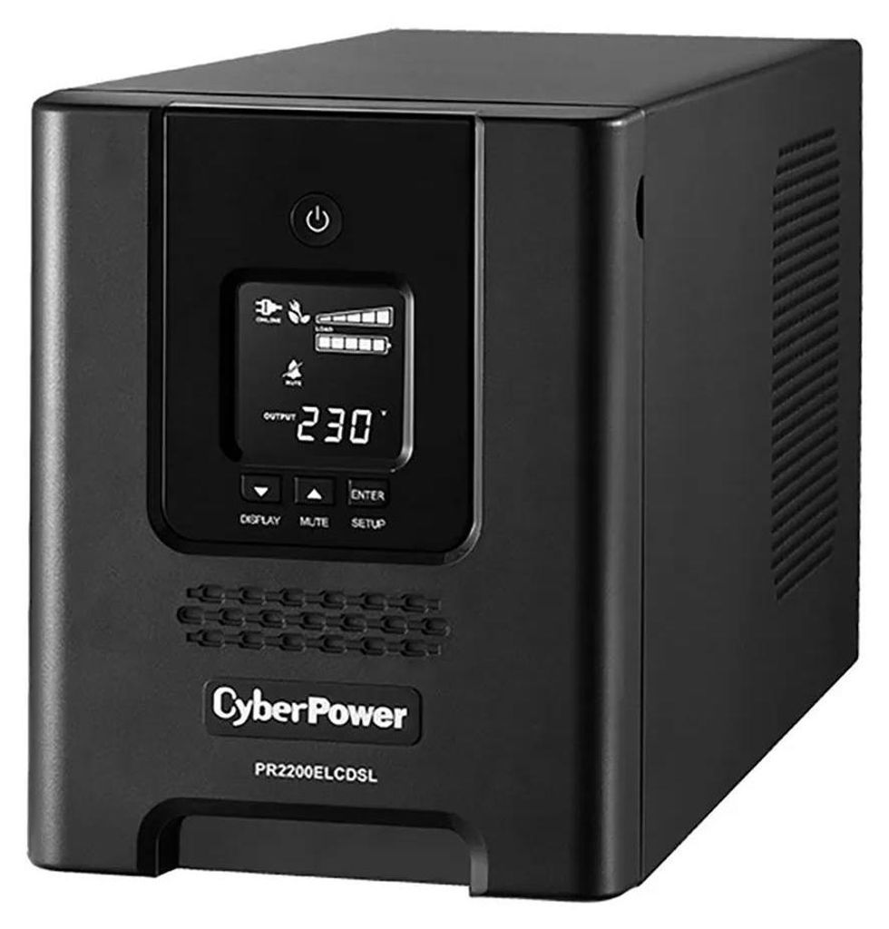 CyberPower PR2200ELCDSL, Line-Interaktiv, 2,2 kVA, 1980 W, Sine, 160 V, 283 V
