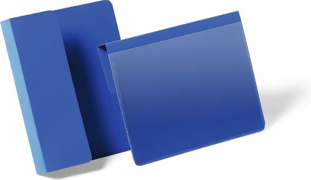 DURABLE Kennzeichnungstaschen mit Falz A6 quer 50 St., Produktbild 