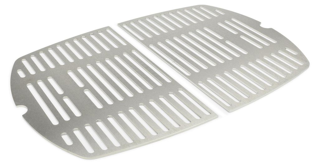 Edelstahl INOX Grillroste für die Weber Q200/2000 Baureihe Produktbild 