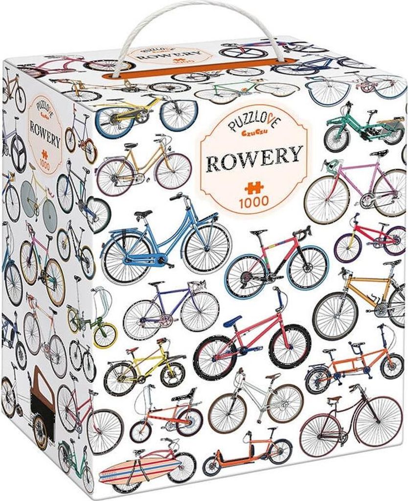 CzuCzu Puzzlove Rowery 1000el 93662 Zdjęcie produktu 
