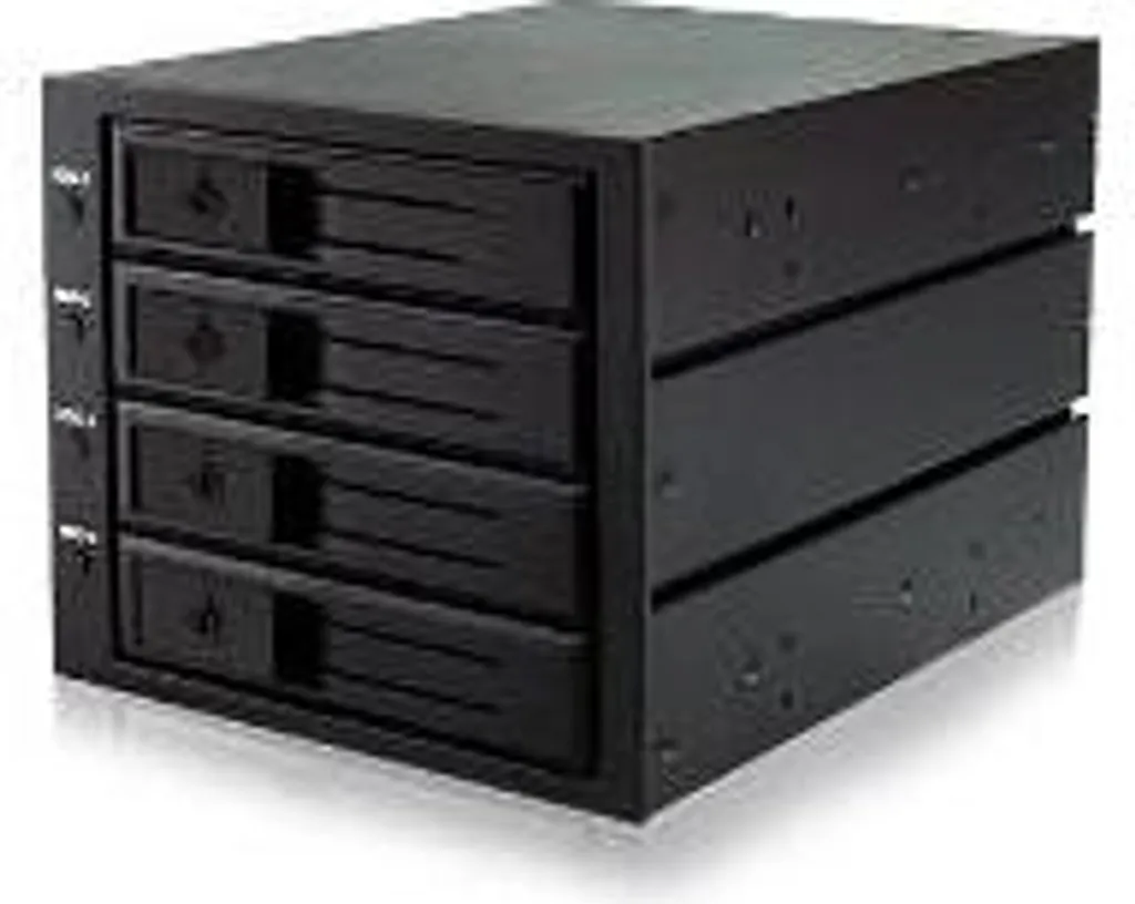 Rack Amovible Hot Swap ICY BOX IB-564SSK avec Ventilateur 80mm Intégré
