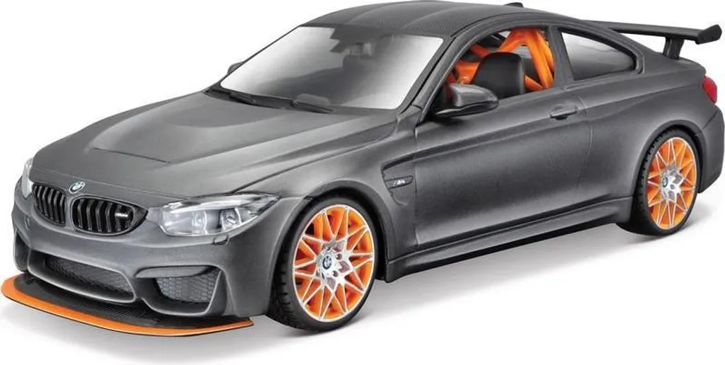 Maisto BMW M4 GTS Gris Métallisé Mat 1:24 - Maquette Voiture à Monter