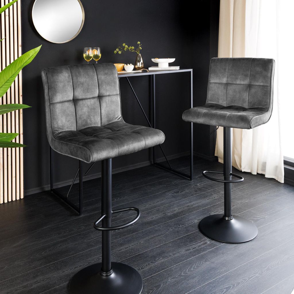 riess-ambiente Höhenverstellbarer Barhocker MODENA Produktbild 