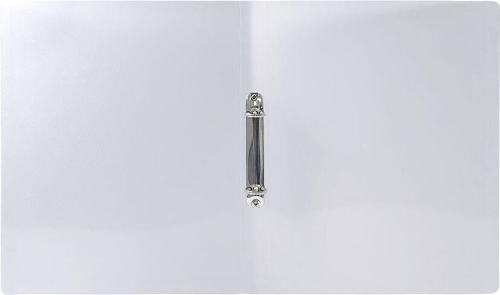 Classeur A4 en polypropylène, 3 cm, 2 anneaux, transparent Image du produit 