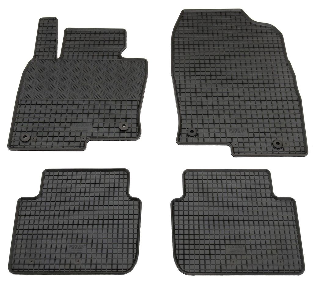 Gummifußmatten Set 4-teilig für Mazda CX-5 II KF (2017-), schwarz