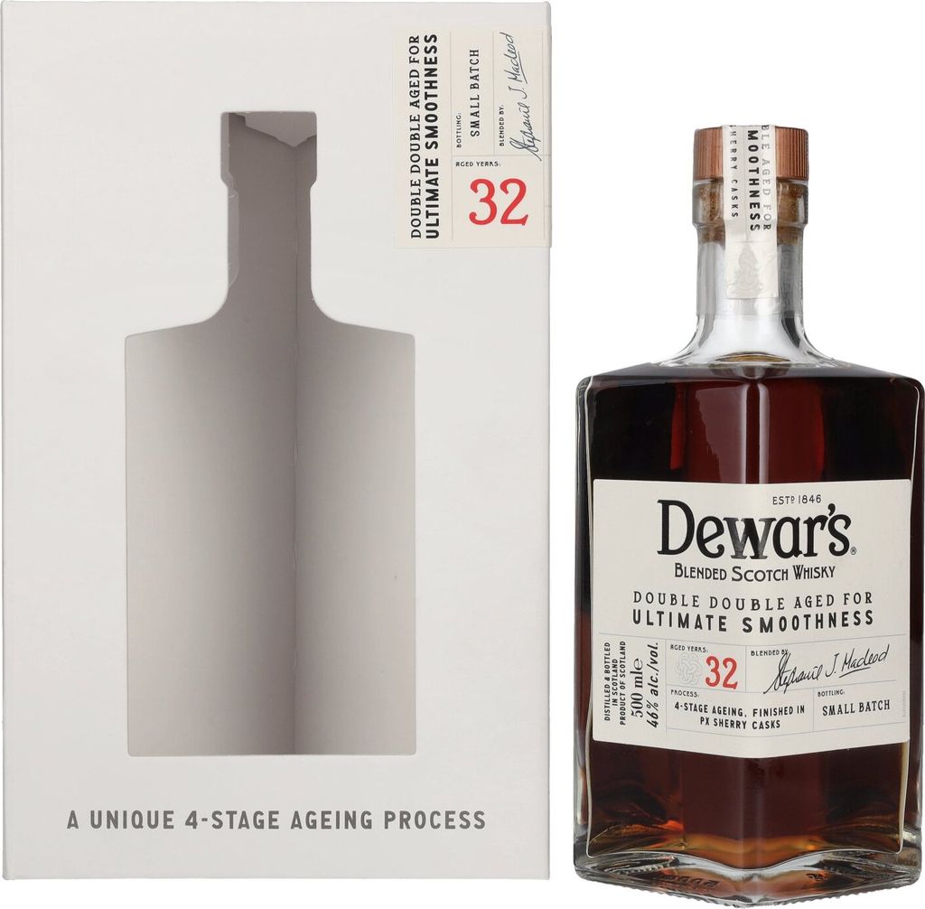 Whisky Dewar ́s 32 Años 50cl. Whisky Schottland 50.00 cl 46.0 %