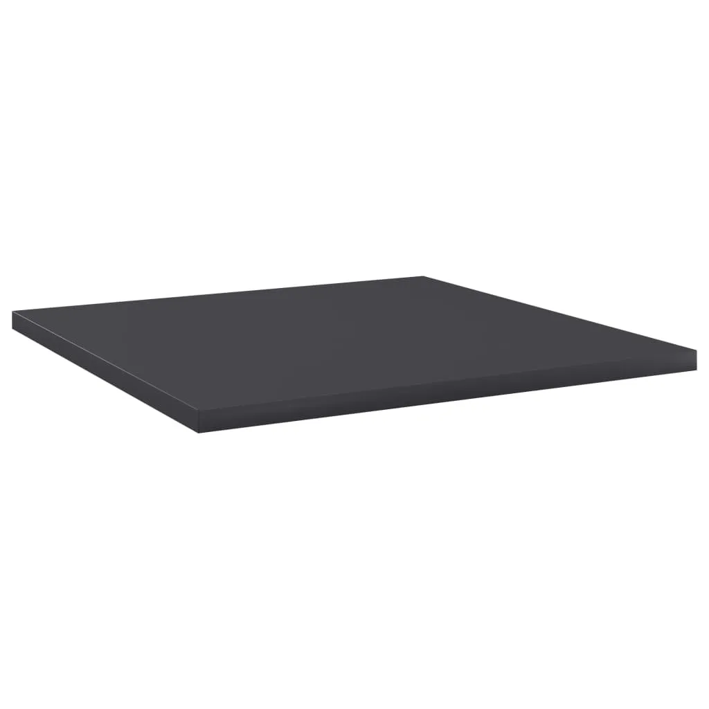 Planches de rangement 40x40 cm pour armoire et bibliothèque gris 8 pcs