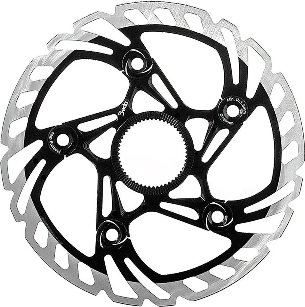 Disque de frein Deda 140mm Argent ultra léger fixation Center Lock