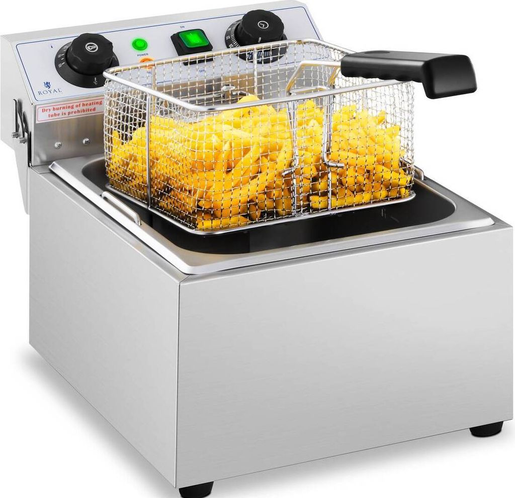 Expondo Royal Catering Friggitrice elettrica - 10 l - 3200 Immagine del prodotto 