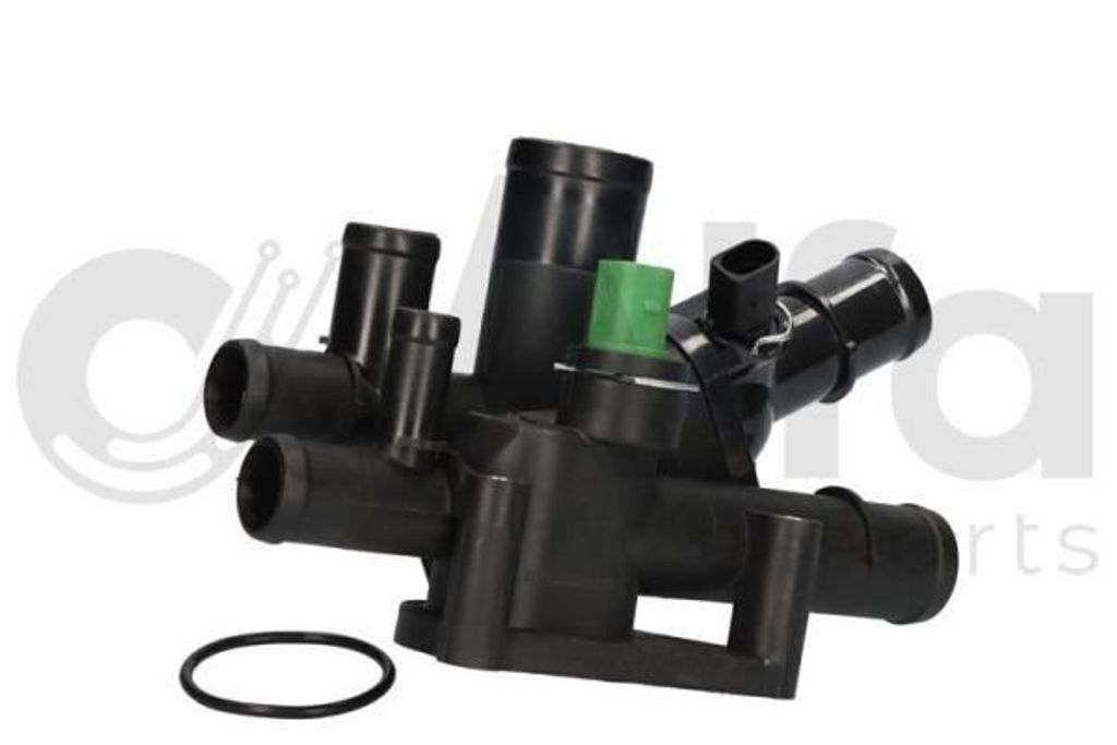 Alfa e-Parts AF10475 Kühlmittelflansch für VW Golf IV Schrägheck (1J1) Wasserflansch