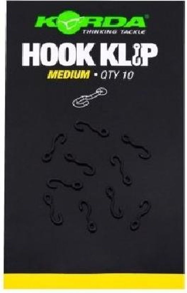 Korda Hook Klip Medium - 10 Hakenclips