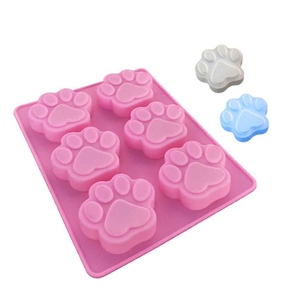 Katzenpfoten Silikonform Fondant Kuchen Schokolade Dekoration Zuckerfahrzeug DIY Form