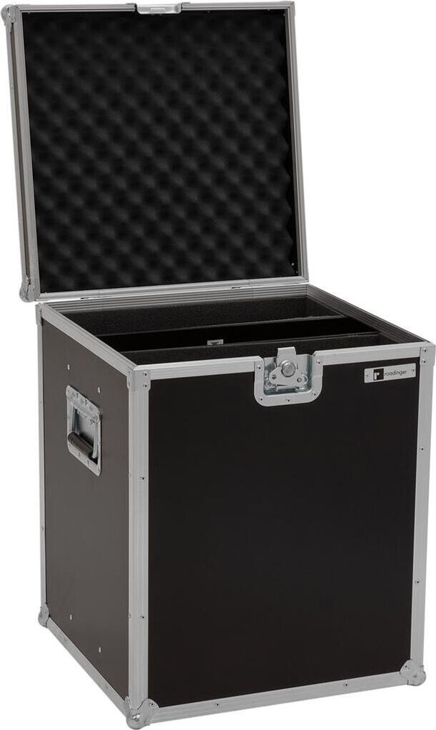 ROADINGER Flightcase 2x Audience Blinder 4x100W LED COB CW/WW
