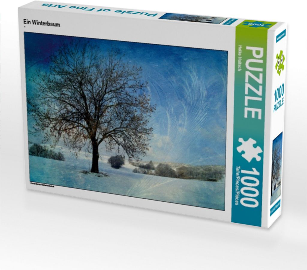 Calvendo Ein Winterbaum 1000 Teile Puzzle quer 640x480mm, Hultsch Heike; 7278627