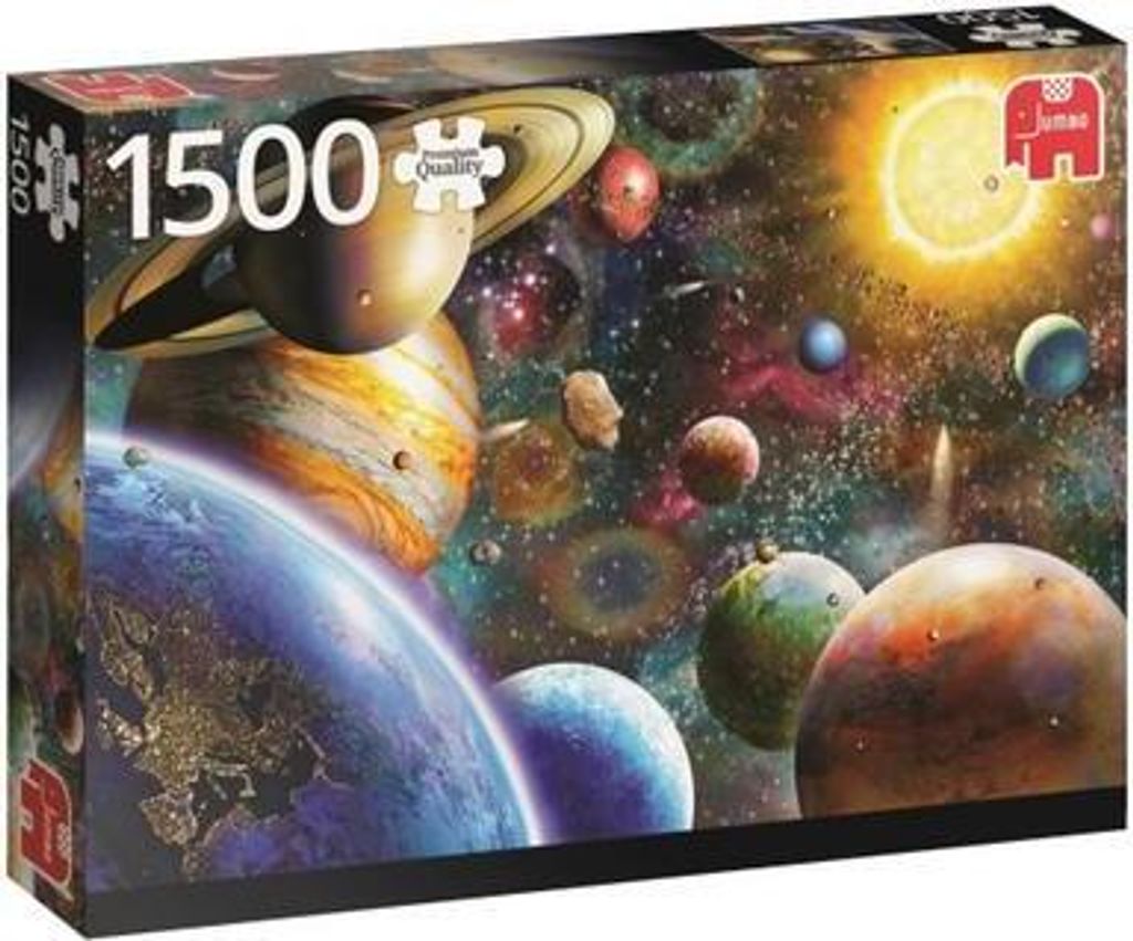 Planeten im Weltall - 1500 Teile Puzzle