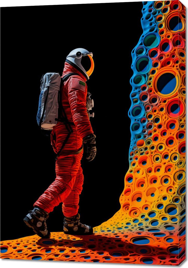 Bild 70x100cm Entdecker neuer Welten