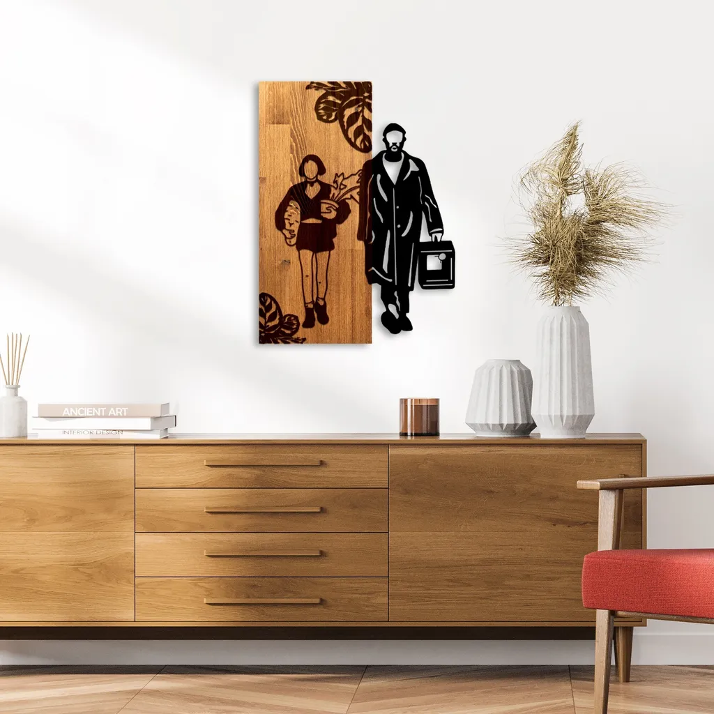 Accessoire Mural Bois Leon The Professional pour Salon ou Bureau