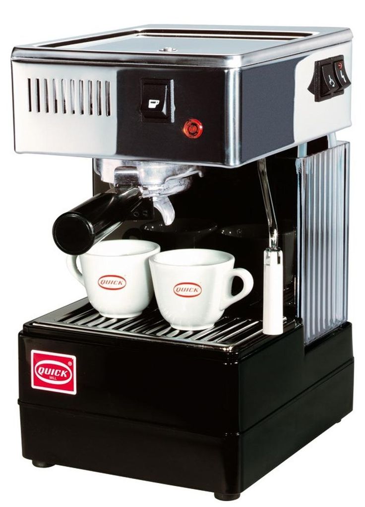 Quick Mill espressomachine 0820 Stretta, zwart Productafbeelding 