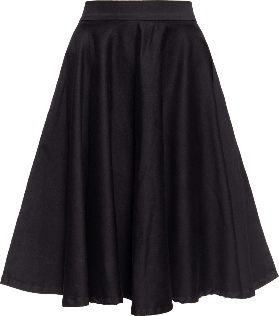 QUEEN KEROSIN Basic Swing Rock Schwarz Xxl
