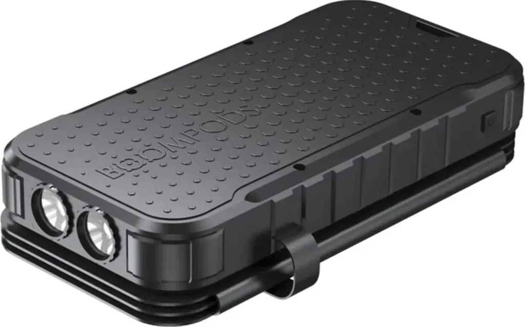 Batterie de Secours Boompods 16000 mAh pour Voyage et Travail Nomade Noire - 4