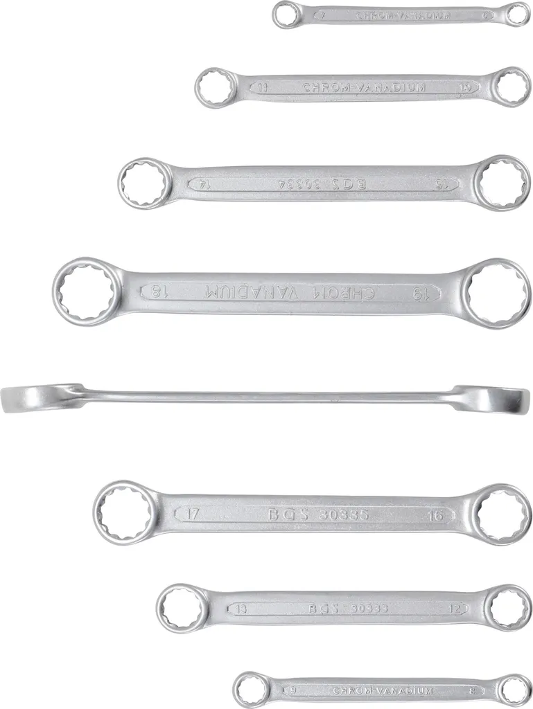 Clés Plates Mixtes BGS 30300 : Accédez aux Écrous Difficiles 6-22 mm