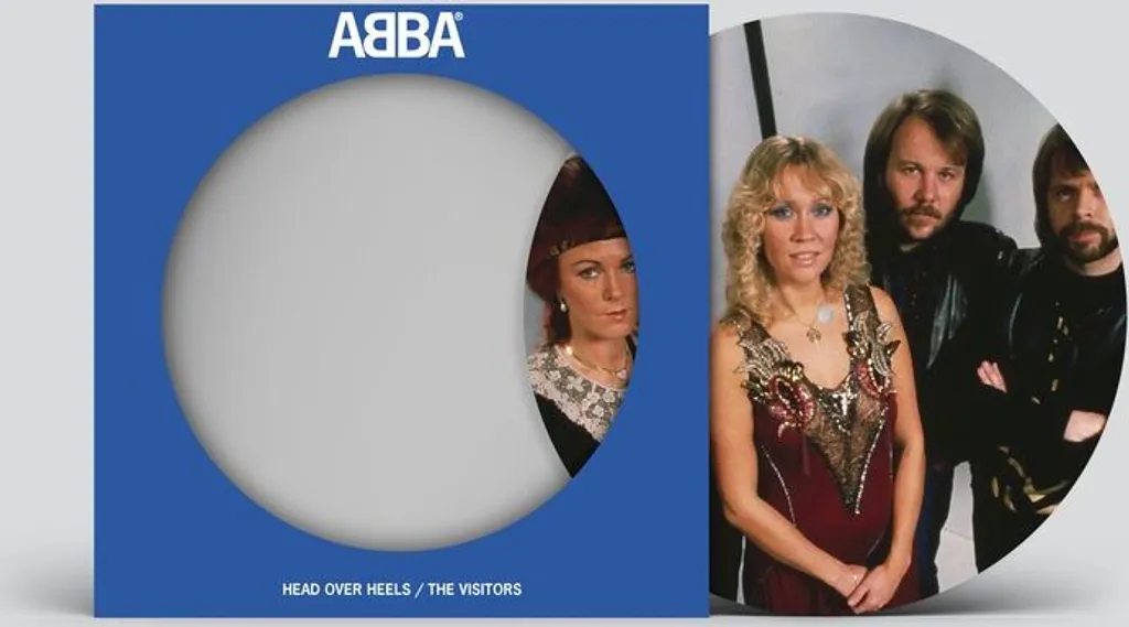 Vinyle 45 Tours Abba Head Over Heels Picture Disc Collector 7 Pouces