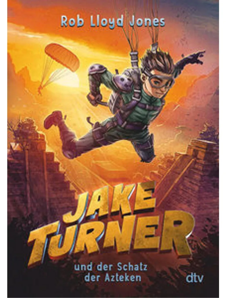 Livre Aventure Jake Turner und der Schatz der Azteken pour les Vacances