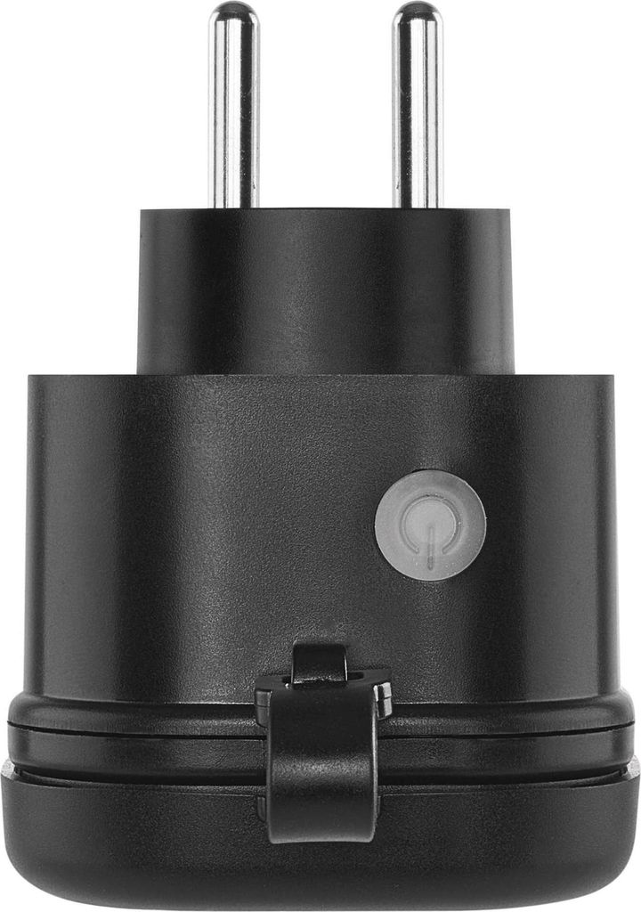 EMOS GoSmart Wifi čierna zásuvka s krytkou IP44 P5552 Obrázok produktu 5
