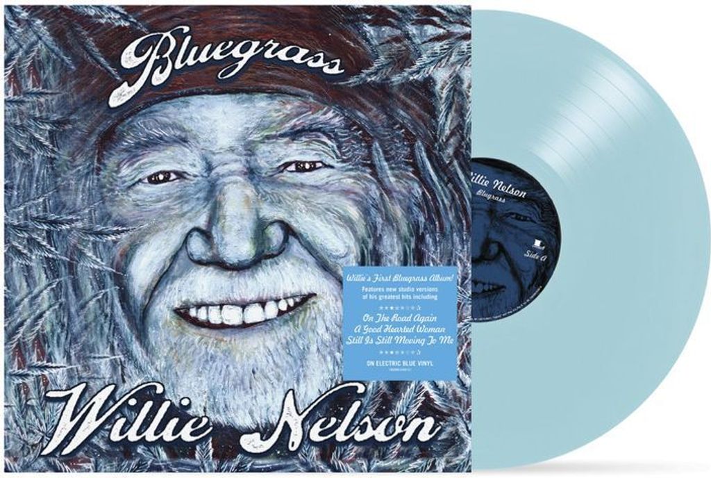Willie Nelson: Bluegrass (Electric Blue Vinyl)
