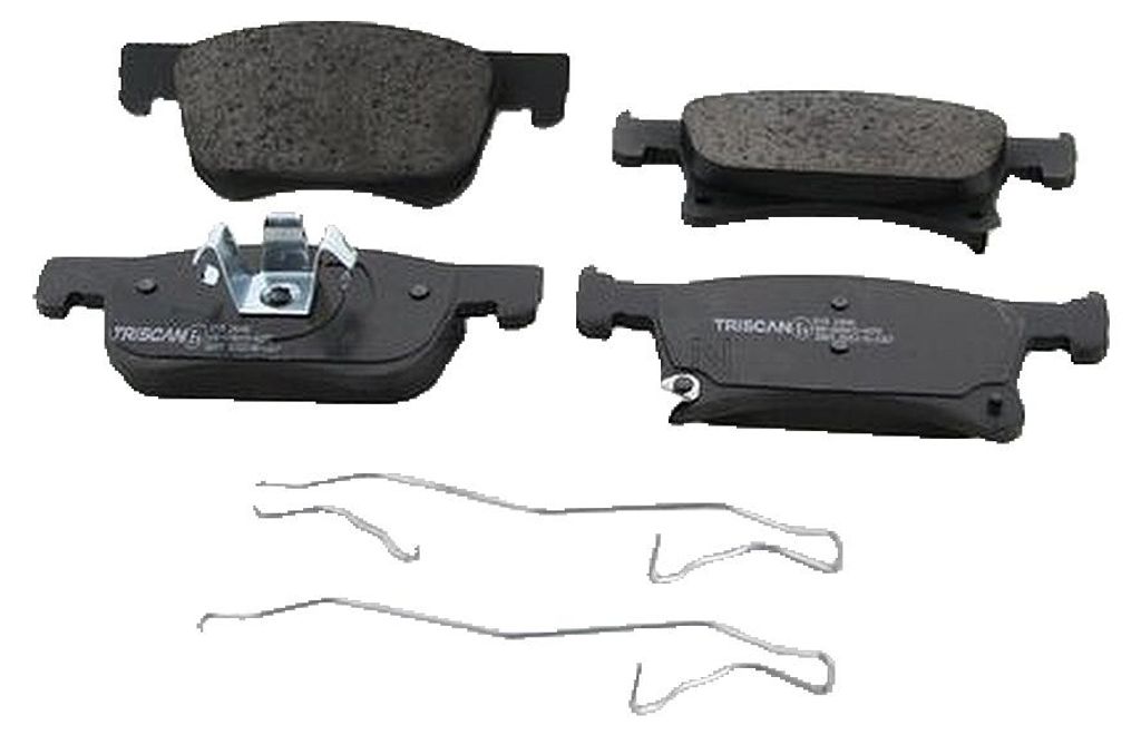 Bremsbelagsatz Scheiben 18 mm TRISCAN IAM-Expertise für u.a. OPEL CORSA