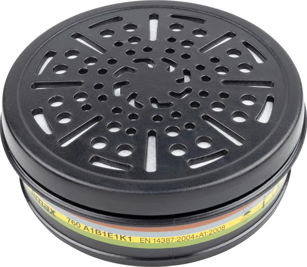 Filtre pour respirateur ABEK 1 Wolfcraft 4951000 protection polyvalente