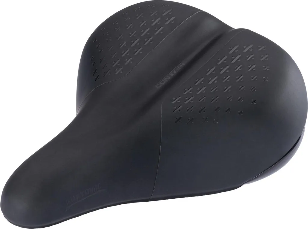 Selle Anatomic City CONTEC CT 272x227mm Noire pour Vélo de Ville Confort