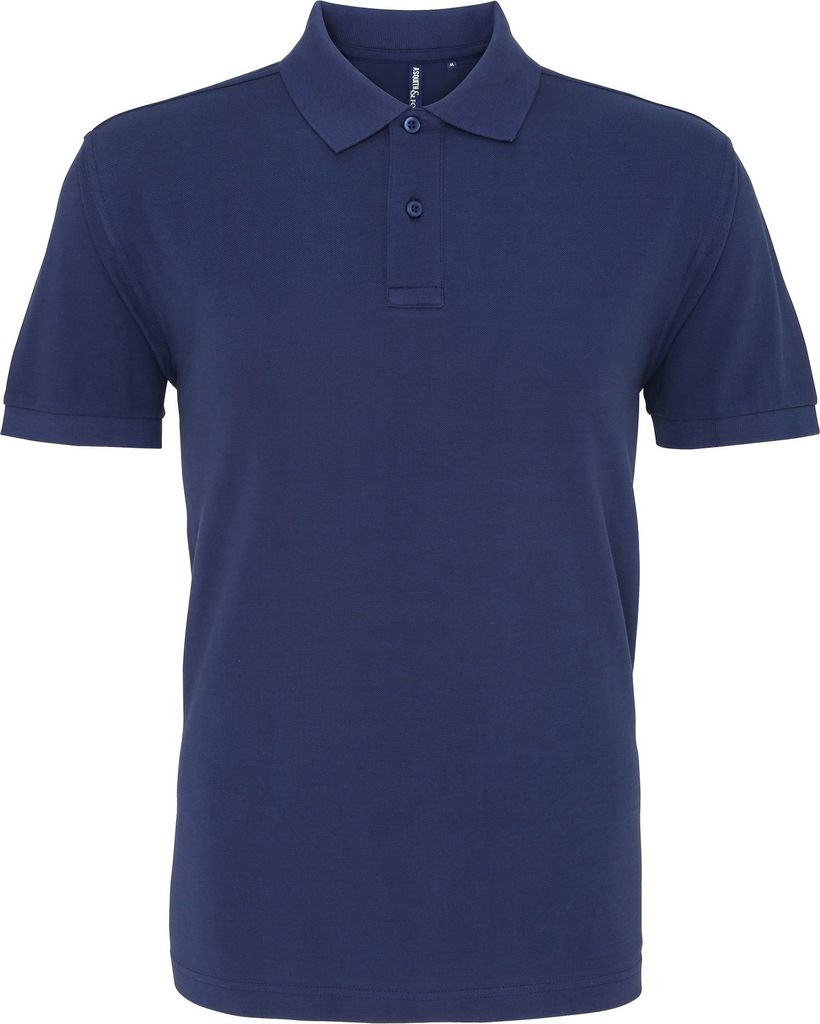 Asquith & Fox Herren Polo-Shirt, Kurzarm RW3471 (XL) (Denim)