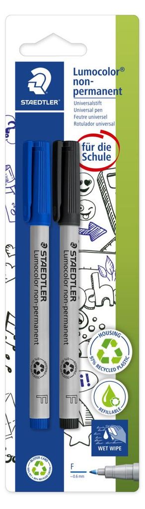STAEDTLER Lumocolor  316 non-permanent Universalstift F Produktbild 
