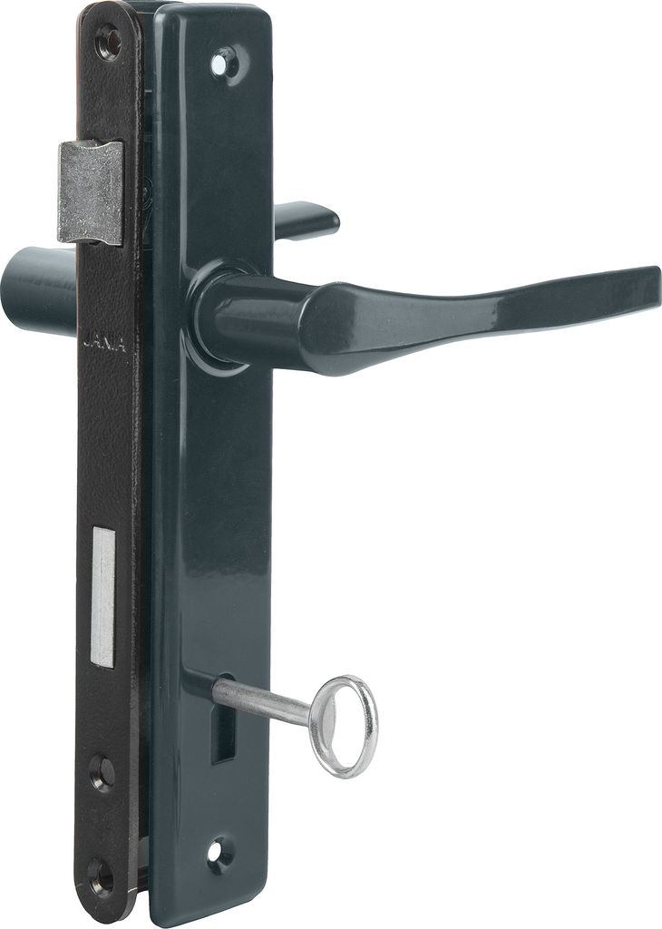 Gartentor & Garagen Türgriff Set in Graphit