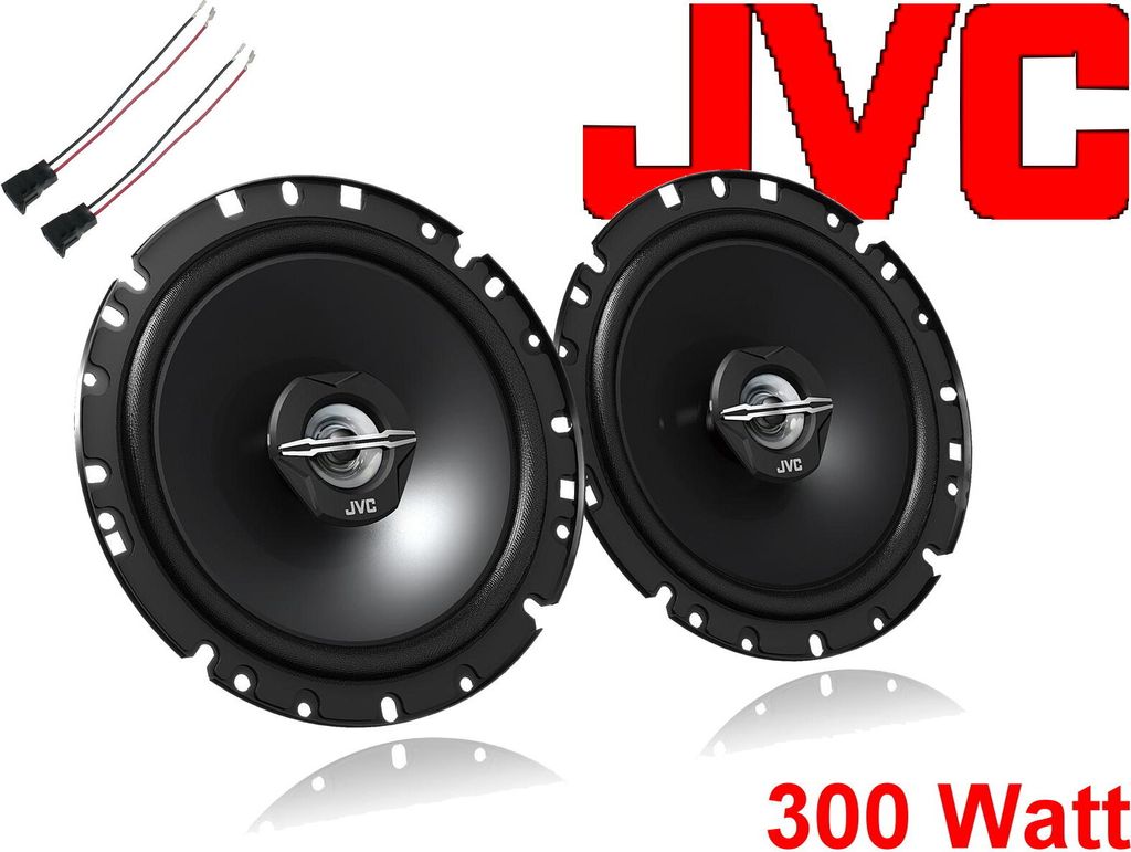 JVC Lautsprecher System Set Tür vorne passend für VW T4 96 - 03 Bus 300 Watt