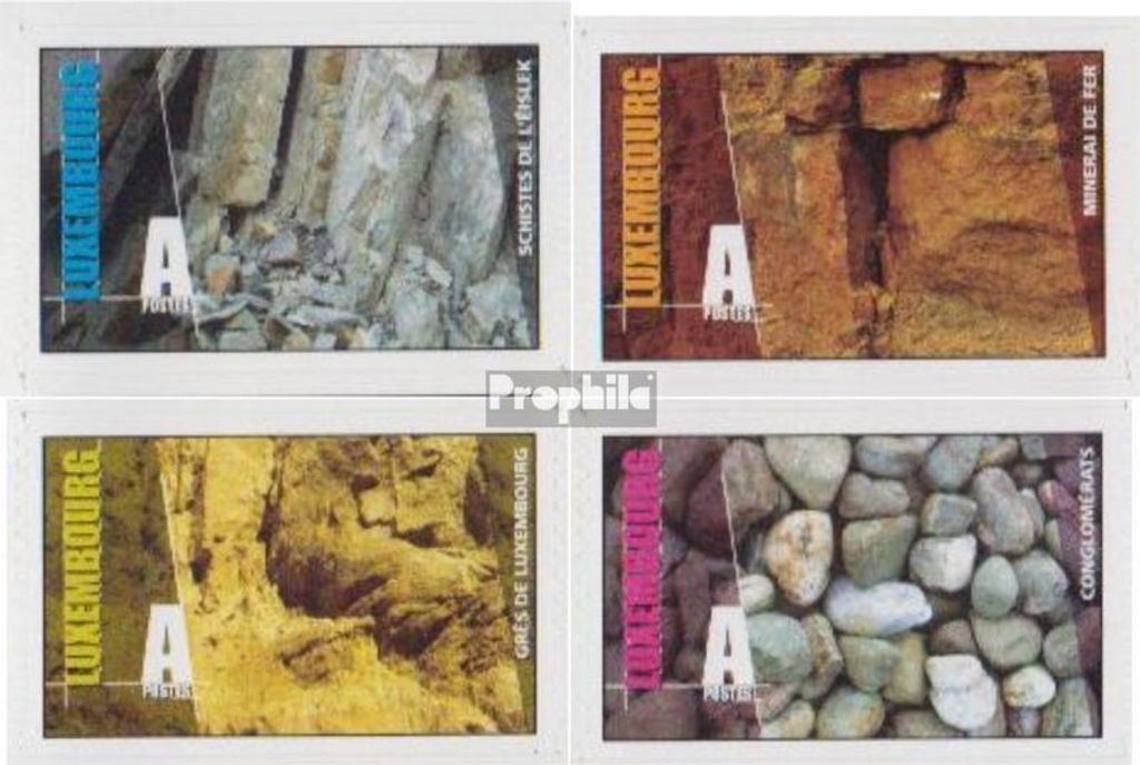 Briefmarken Luxemburg 2005 Mi 1690-1693 (kompl.Ausg.) Produktbild 