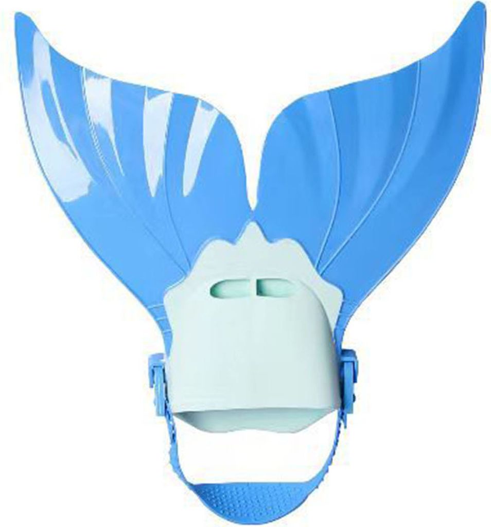 Meerjungfrauenflosse, Schwimmübung, Meerjungfrauenflosse, verstellbar, Meerjungfrauenschwanz, Badeanzüge, Schwimmtrainingshilfe, leichte Schwimma...